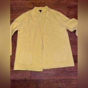 Yellow super soft Talbots sweater